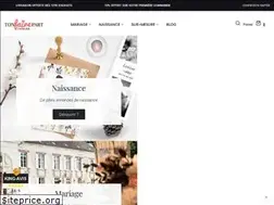 Sites similar to tonfairepart.fr