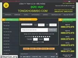 Sites similar to tongkhosimso.com