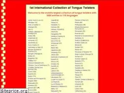 Sites similar to tongue-twister.net