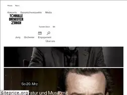 Sites similar to tonhalle-orchester.ch