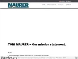 Sites similar to toni-maurer.de