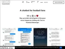 Sites similar to toni.football