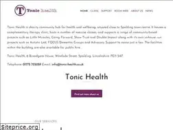Sites similar to tonic-health.co.uk