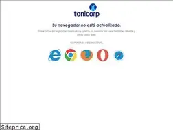 Sites similar to tonicorp.com