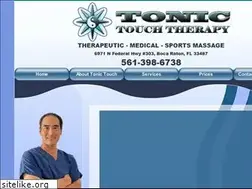 Sites similar to tonictouchtherapy.com
