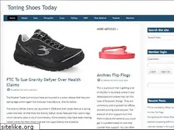 Sites similar to toningshoestoday.com