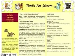 Sites similar to tonispetsitters.com