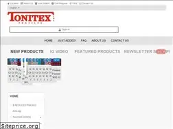 Sites similar to tonitex.com