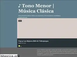 Sites similar to tono-menor.blogspot.com