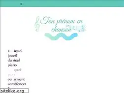 Sites similar to tonprenomenchanson.com