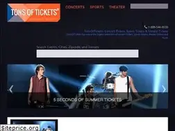 Sites similar to tonsoftickets.com