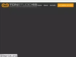 Sites similar to tonstudio-45.de