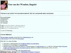 Sites similar to tonvanderwouden.nl