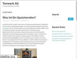 Sites similar to tonwerk-ag.com