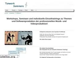 Sites similar to tonwerk-seminare.de