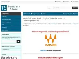 Sites similar to tonwerk-store.com