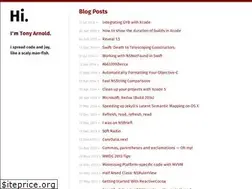Sites similar to tonyarnold.com