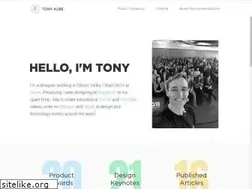 Sites similar to tonyaube.com