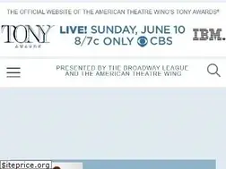 Sites similar to tonyawards.com