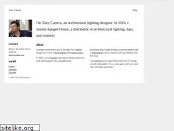 Sites similar to tonycarrera.com