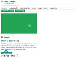 Sites similar to tonycong.com