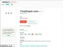 Sites similar to tonydraper.com