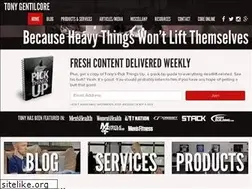 Sites similar to tonygentilcore.com