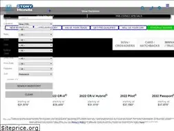 Sites similar to tonyhonda.com
