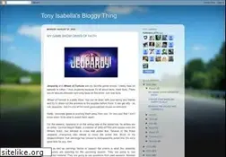 Sites similar to tonyisabella.blogspot.com