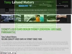 Sites similar to tonylahoodmotors.com.au