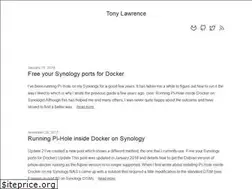 Sites similar to tonylawrence.com
