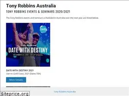 Sites similar to tonyrobbinsaustralia.com.au