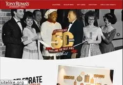 Sites similar to tonyromas.com
