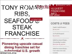 Sites similar to tonyromasfranchise.com