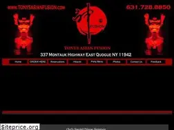 Sites similar to tonysasianfusion.com