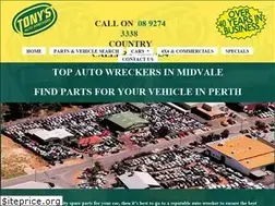 Sites similar to tonysauto.com.au