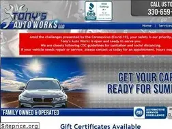 Sites similar to tonysautoworks.net