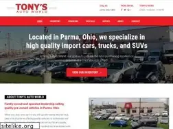 Sites similar to tonysautoworld.com