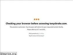 Sites similar to tonysbrake.com