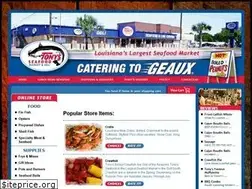 Sites similar to tonyseafood.com