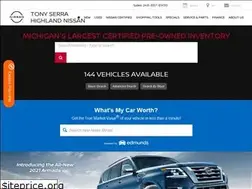Sites similar to tonyserrahighlandnissan.com