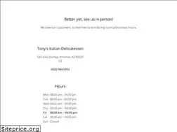 Sites similar to tonysitaliandeliaz.com