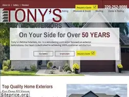 Sites similar to tonyslifetimeexteriors.com
