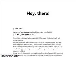 Sites similar to tonysm.com