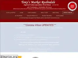 Sites similar to tonysmarketroslindale.com