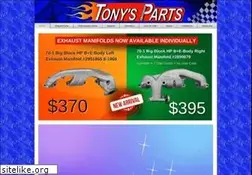 Sites similar to tonysparts.com