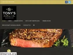 Sites similar to tonysrestaurant.com