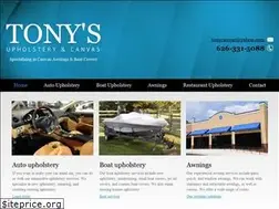 Sites similar to tonysupholsteryandcanvas.com