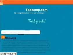 Sites similar to toocamp.com