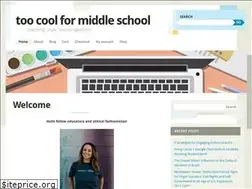 Sites similar to toocoolformiddleschool.com
